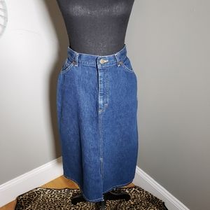 VINTAGE 80'S LEE DENIM SKIRT